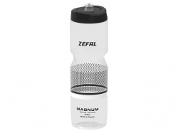 Фляга Zefal Magnum (1642) 975мл Soft-Cap прозрачно-черная