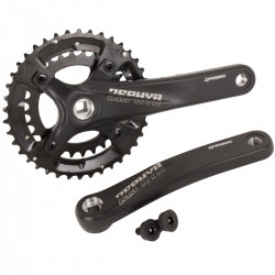 Шатуны PROWHEEL ZEPHYR-501 под квадрат 175мм 40x28 чёрные