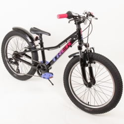 Велосипед детский TREK PRECALIBER 20 7SP GIRLS черный/розовый колеса 20¨ 2022