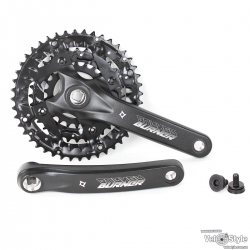 Шатуны PROWHEEL BURNER 401, 170мм 44x32x22, разборные, чёрные