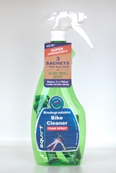Универсальный очиститель Squirt Bio Bike Cleaner RTU шампунь 750 мл + 3x концентрат 30 мл (SQ-166)