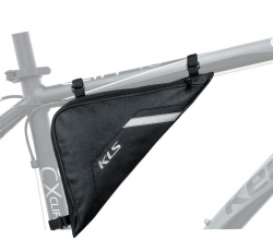 Сумка под раму KELLYS TRIANGLE ECO large, чёрная
