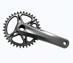 Шатуны Shimano FC-M9100-1 XTR, Hollowtech II 172.5мм, без звезды, CL-52мм, без каретки