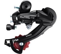 Переключатель скоростей задний Shimano RD-TZ500GSD Tourney, 6/7ск., болт OEM