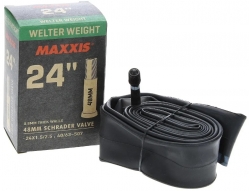 Камера MAXXIS Welter Weight 24x1.5/2.5 AV L:48mm под автомобильный насос
