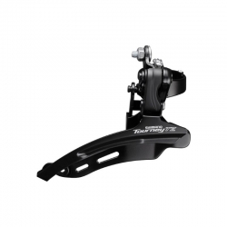 Переключатель скоростей передний Shimano FD-TZ510, Top-Swing, нижняя. тяга, хомут 31.8 для 48з.