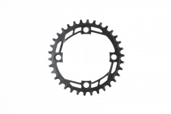 Звезда шатунов OnRide Solo 10 Narrow Wide 34T, BCD: 104 mm, сталь, черная