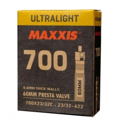 Камера MAXXIS Ultra Light 700x23/32C FV (0.6мм) L:60мм Presta