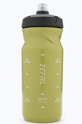 Фляга Zefal Sense 65 (155M) 650мл пласт., резьб. крышка Soft-Cap System, зелен.