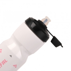 Фляга Zefal Sense Soft 80 No-Mud (157R) 800мл пласт., резьб. крышка Soft-Cap System, белая