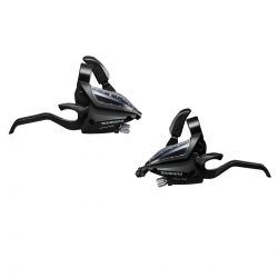 Моноблоки MTB Shimano ST-EF500, 2/7, черн, пара