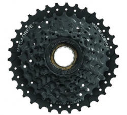 Звезды задние с трещоткой SunRace MFM300 7DV E, 7 скоростей, 14-34T, черная