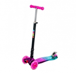 Самокат детский Explore Morris Neo (3-ёх колёсный) розовый