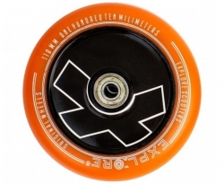 Колесо Explore для трюкового самоката 110мм оранжевое, подшипник abec -9