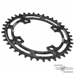 Звезда шатунов Deckas Narrow Wide Round 50T  BCD104  ALU черная