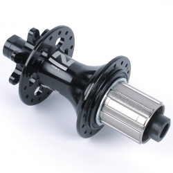 Втулка дисковая задняя Novatec D462SB SL B12 S3S 11S 12х142 32H черный