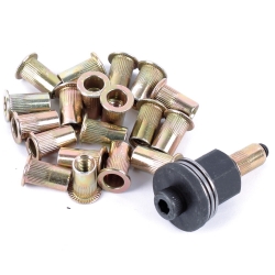 Инструмент Taiwan для установки бонок в раму, с бонками 20 шт. под M5