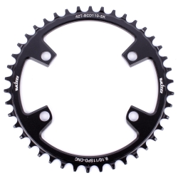 Звезда шатунов Wuzei Narrow Wide Round 42T BCD110 ассиметричная ALU черная