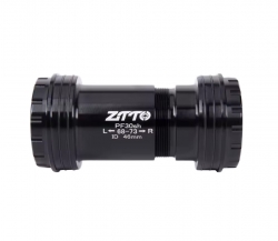 Компоненты каретки ZTTO PF30sh 24 gxp 68-73 мм, стандарт, керамический  пром. подшипник, черная