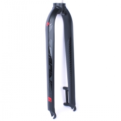 Вилка ригидная алюминиевый сплав Evosid M6 шток 26-29¨ черная под дикковый тормоз
