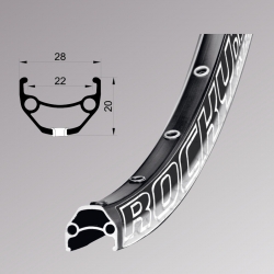 Обод Remerx Rocky 27,5 (584mm), чёрный, пистонированный, 32H, AV
