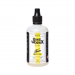 Тормозная жидкость BikeWorkX Braker Mineral, минеральная, 100мл