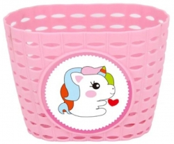 Корзина на руль OnRide Lio розовая детская