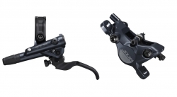 Тормоз дисковый Shimano M7100 SLX передний гидравлический (левая ручка, калипер, гидролиния 1000мм) OEM