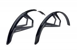 Крылья POLISPORT Mud G GRAVEL 28&uml; (50 мм), чёрные