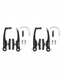 Тормоз ободной OnRide Set, перед + зад, 110 мм, чёрный