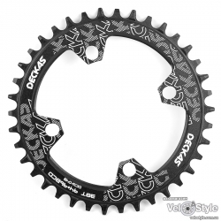Звезда шатунов Deckas Narrow Wide Round 32T BCD94+96  ALU черная