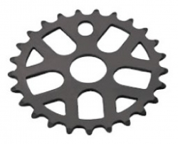 Звезда шатунов BMX Kenli KL-C116 для BMX 25T, стальная, чёрная