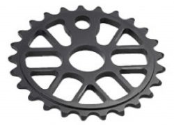 Звезда шатунов BMX Kenli KL-C217 для BMX 25T, алюминиевая, чёрная