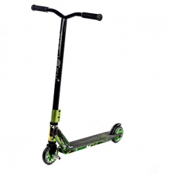 Самокат трюковый Explore Fluber Hic для экстремального катания зелёный