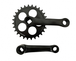 Шатун детский China под квадрат (1/2&uml;*1/8&uml;)28Т 127 мм QB-3123