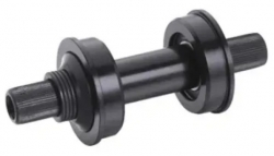 Каретка BMX Kenli KL-11F (чашки, вал, подшипники), вал 19мм, 48 зубов, черная