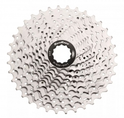 Кассета SunRace CSMS1 TAV X, 10 скоростей, 11-34T, серебристая