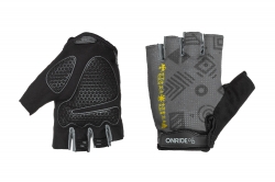 Велоперчатки OnRide Hold 30 Relic, чёрно-желтые, L