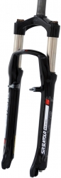 Вилка Suntour SF12-XCR-P, ход 100 мм. черная