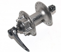 Втулка дисковая передняя Shimano HB-M525 Deore, 32сп.. серебр