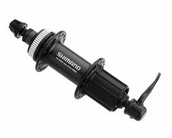 Втулка дисковая задняя Shimano FH-RM65, для диск торм, 36сп. Center Lock 8/9-зв. черн