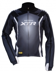 Велокуртка Shimano XTR, Windflex, черн-серая