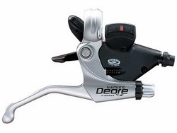 Моноблоки MTB Shimano ST-M510 Deore + тросики, пара