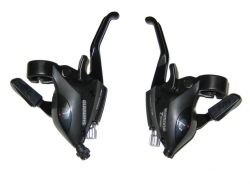 Моноблоки MTB Shimano ST-EF50-7 черные, пара