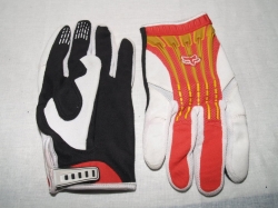 Велоперчатки FOX Racing Flexair Glove Цвет-Красно/Желт