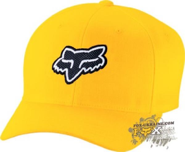 FOX Racing Бейсболка Forever F-Fit Hat Цвет-Желтый