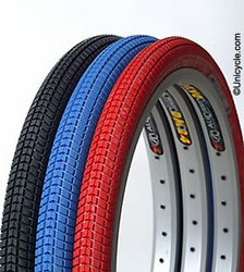 Покрышка PRIMO THE WALL 20x2.10, low profile smooth tread, красные