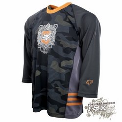 Джерси FOX Racing Commando Jersey Black Camo