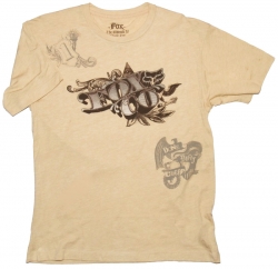 Футболка FOX Racing Counterfeit Heathered s/s Tee Khaki