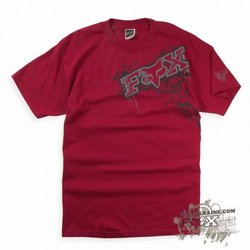 Футболка FOX Racing Graveyard s/s Tee Red
